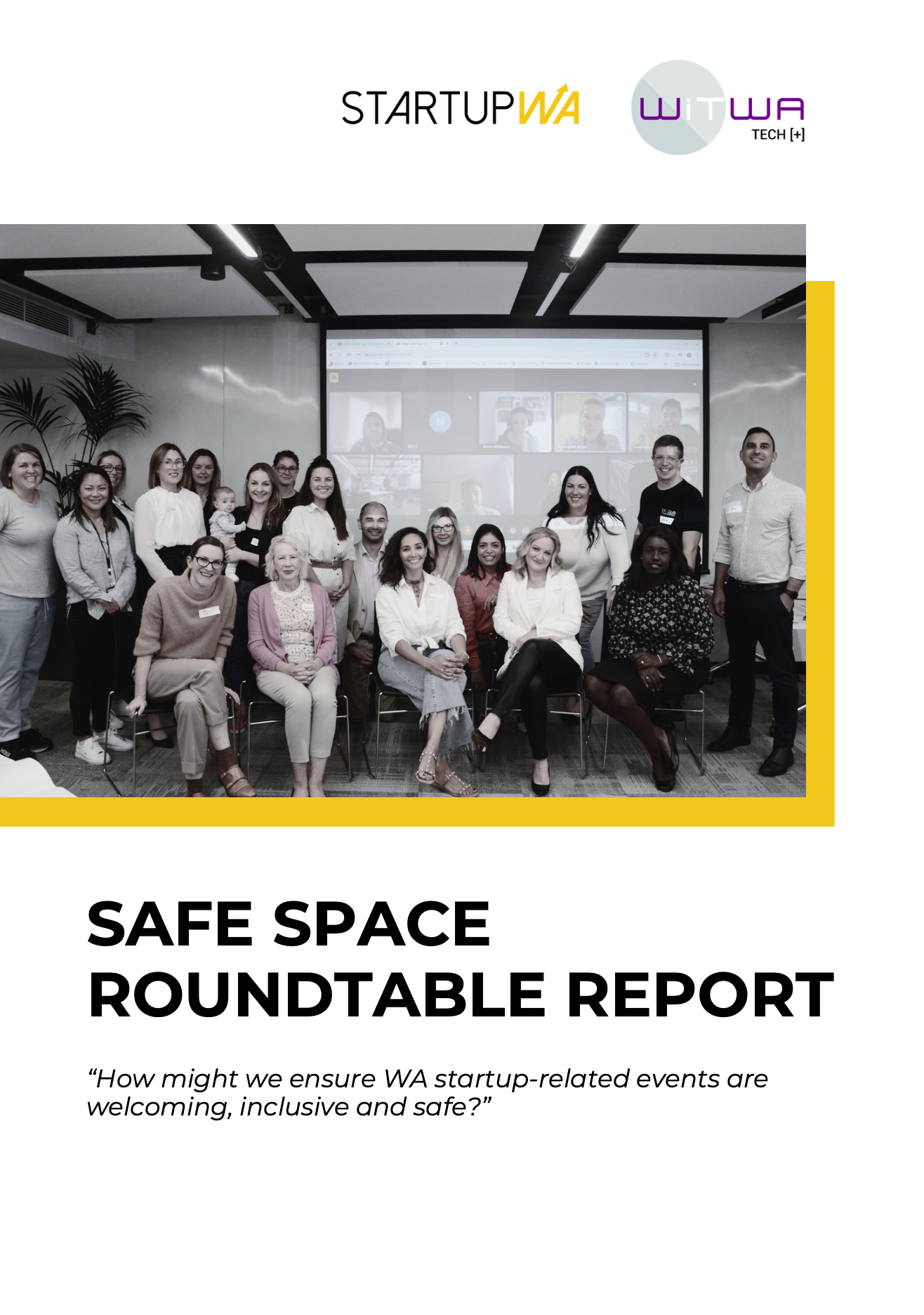 Cover of Safe Space Roundtable Report